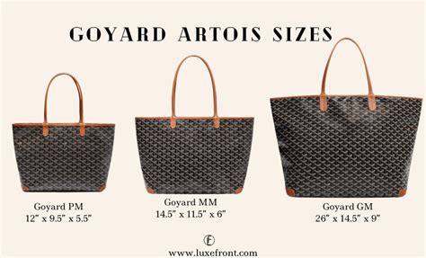 goyard gm價錢|Goyard pm bag size.